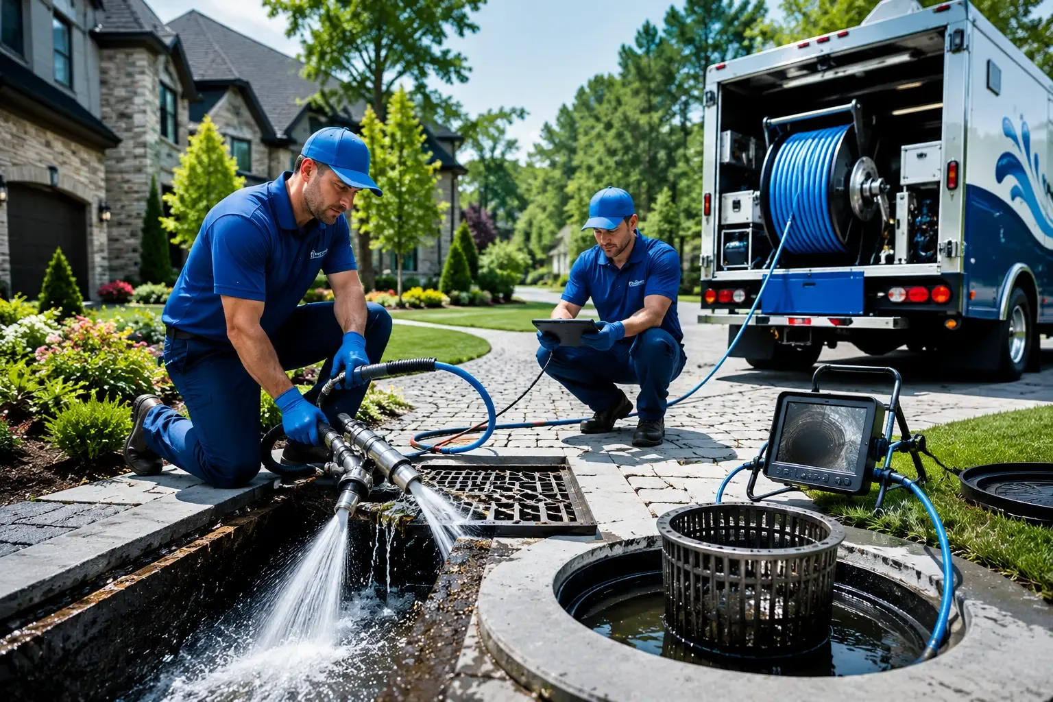 Local outdoor drain cleaning professionals in Long Bottom, OH