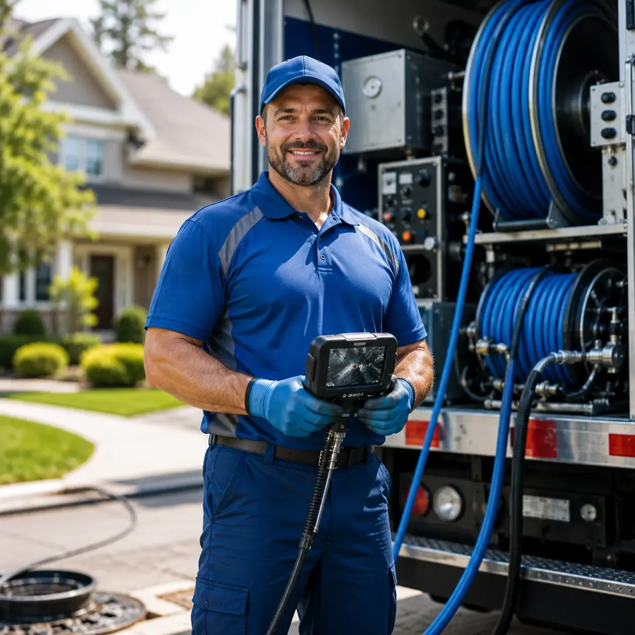 Local outdoor drain cleaning specialists in Long Bottom, OH
